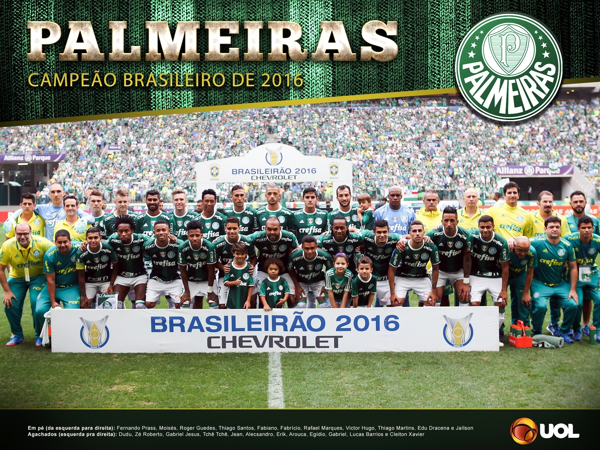 Palmeiras: Campeão Brasileiro 2016